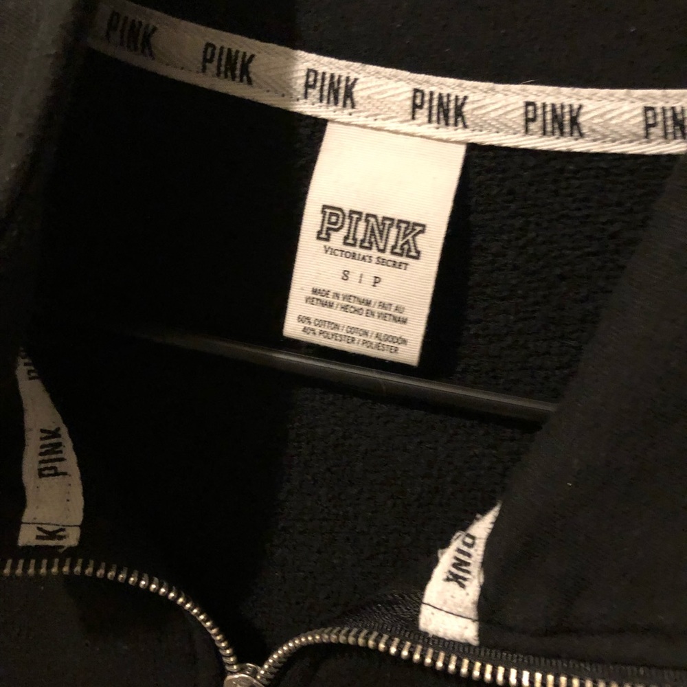 Victoria’s Secret Love Pink Quarter Zip - Picture 2 of 2